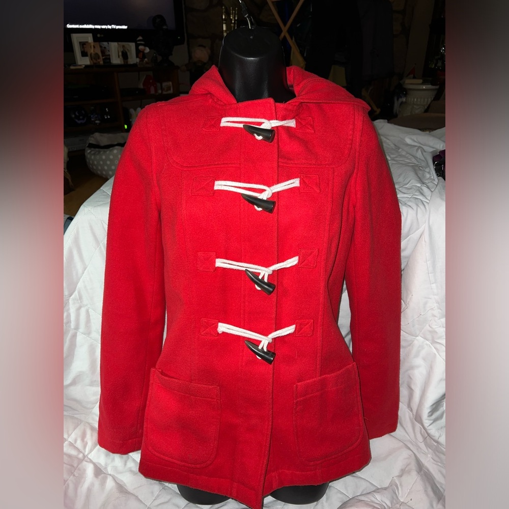 So Toggle Button Pea Coat